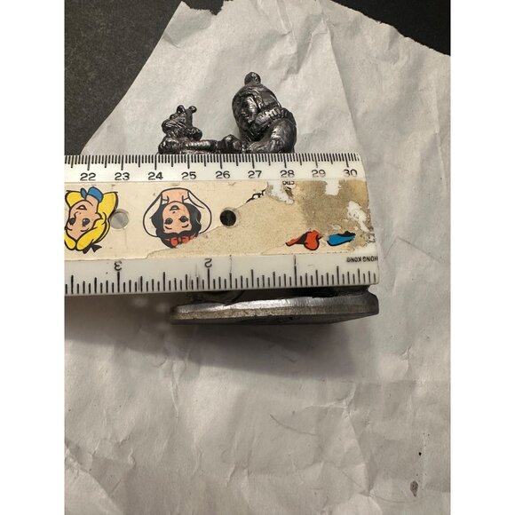 Michael Ricker Pewter Tricycle Clown Figurine With Cat - Picture 4 of 9